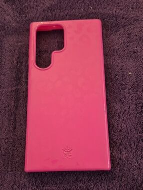 Velvet Caviar Hot Pink Phone Case Samsung S23 Ultra